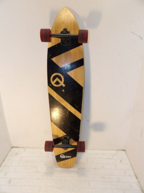 Quest Longboard Complete -  Red Wheels