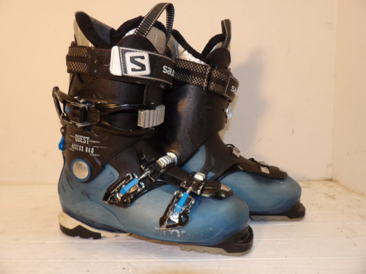 Salomon Quest Size 26.5 Downhill Boots - Blue / Black