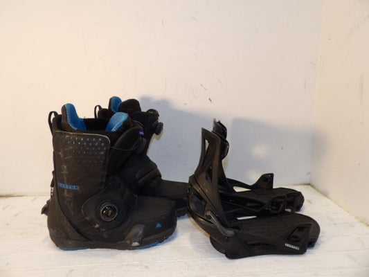 Men's Burton Photon Size 7.5 Binding / Boot Combo - Black