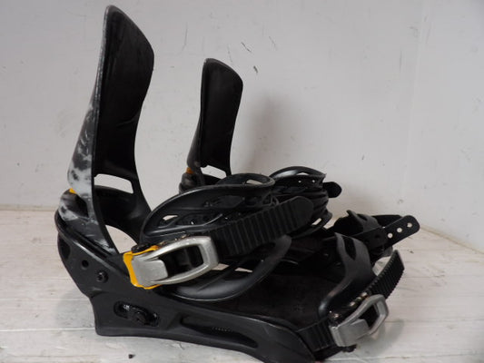 Mens Burton Cartel Re-Flex Size Medium Bindings - Black / Acid