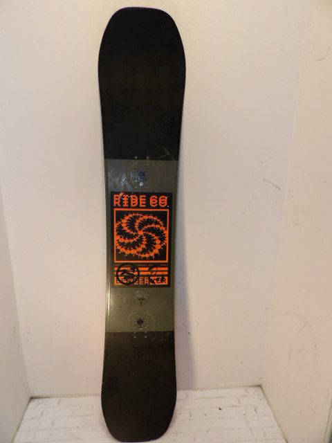 Mens Ride Berzerker Size 153cm Snowboard - Black / Green / Orange