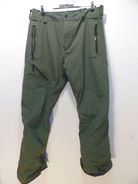 Men's Volcom Gore-tex Size Medium Green Pants - Green