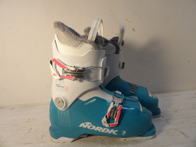 Youth Nordica Speed Machine 2 Size 21.5 Downhill Boots
