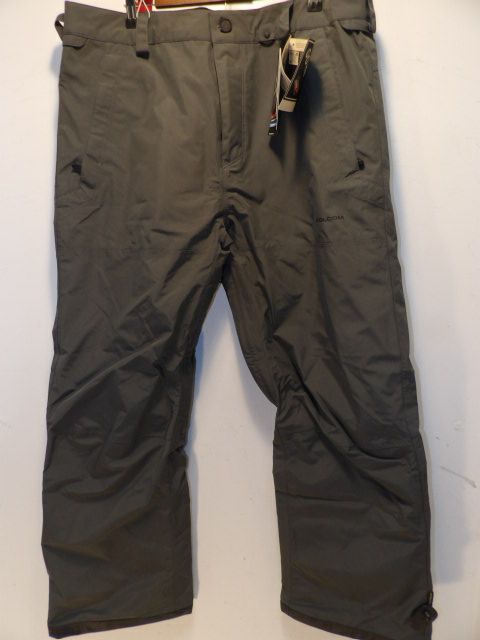 Mens Volcom Gore-tex Dua Size XL Grey Pants - Grey