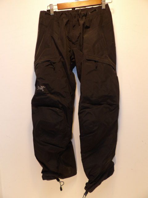 Women's Arcteryx Gore Tex Size Medium Black Pants - Black