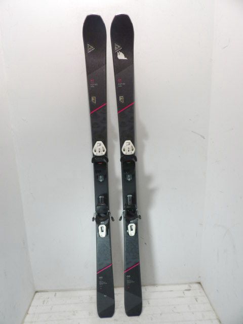Womens Fischer Aspire w/ RS 9 Size 155cm Downhill Skis - Black / Pink
