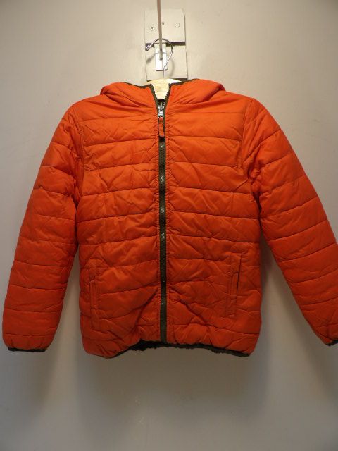 Lands End Medium Orange Jacket - Revesable