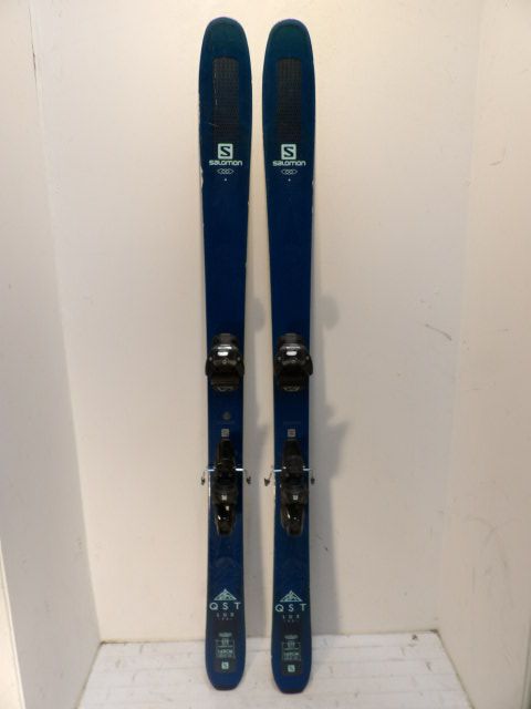 Womens Salomon Lux 92 w/ Armada Size 169cm Downhill Skis - Blue