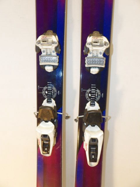 Womens K2 Gottaluvit w/ Squire Size 177cm Downhill Skis - Purple / Pink