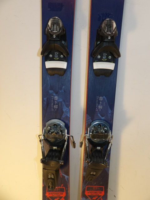 Men's Nordica Enforcer 100 w/ Pivot 13 Size 177cm Downhill Skis - Red/Blue