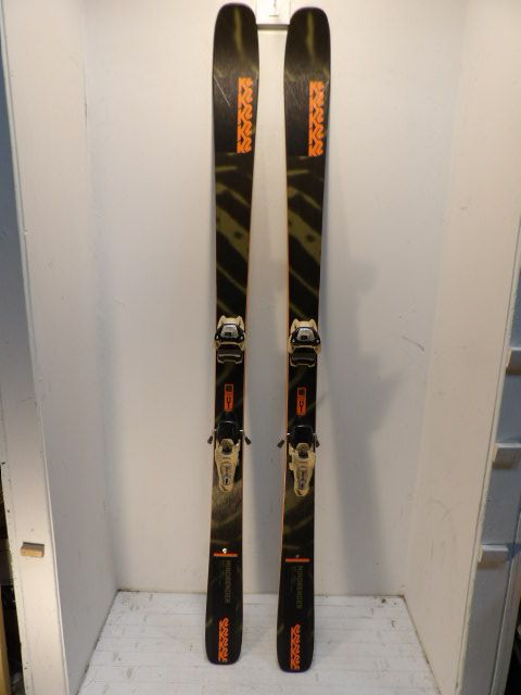 2023 Mens K2 Mindbender Marker Jester w/ 89ti Size 188cm Downhill Skis - Green