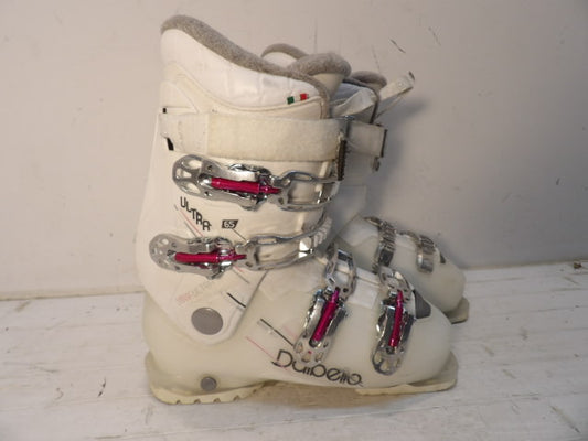 Womens Dalbello Ultra 65 Size 24.5 Downhill Boots - White