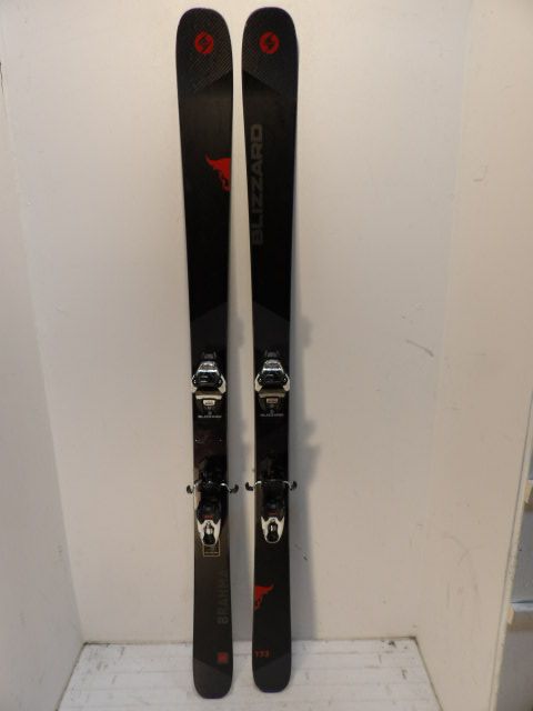 Mens Blizzard Brahma 88 w/ Marker 10.0 Size 173cm Downhill Skis - Black