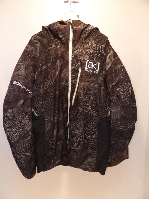 Men's Burton AK Size XL Blk/Wht Jacket - Black / White