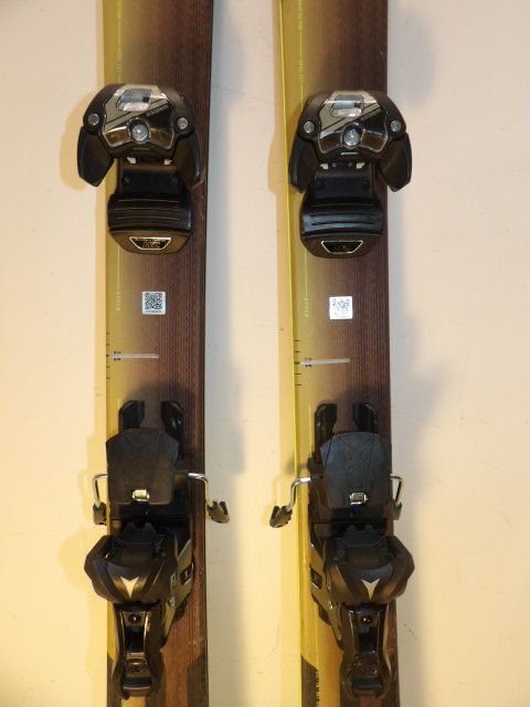 Men's Head Kore 93 w/ Warden13 Size 170cm Downhill Skis - Black/Yellow