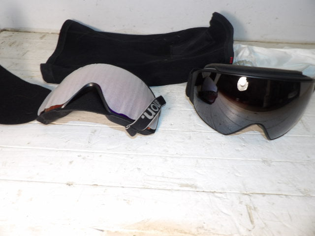 Anon M4 Goggles - Black w/ X lens and Facemask