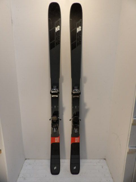 Mens K2 Mindbender 90 w/ Marker Sole Size 177cm Downhill Skis - Grey