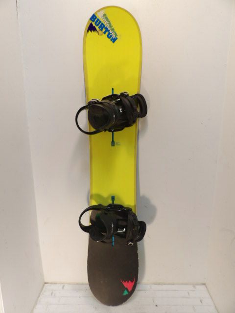 Mens Burton Sherlock Size 160cm Snowboard - Black / Yellow