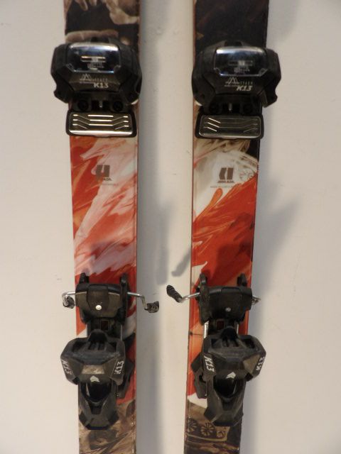 Mens Armada AR 8 w/ K13 Size 166cm Downhill Skis - Black/ Red / White