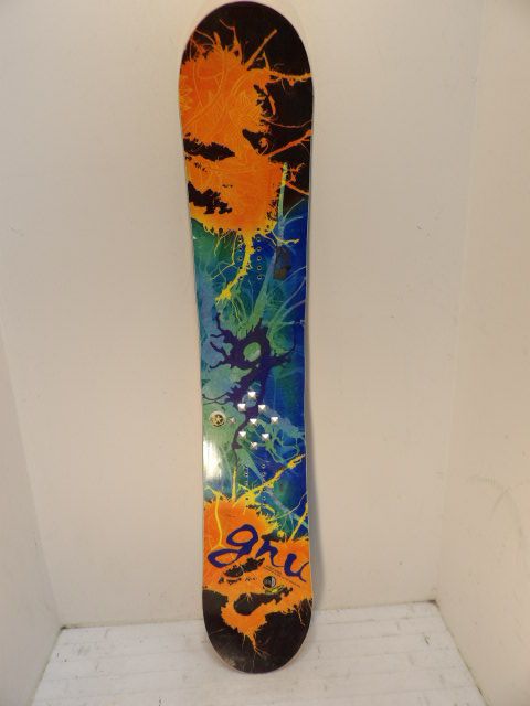 Women's Gnu B-Nice Size 148cm Snowboard - Orange