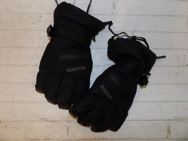 Mens Burton Gore-tex Size Medium Black Gloves - Black