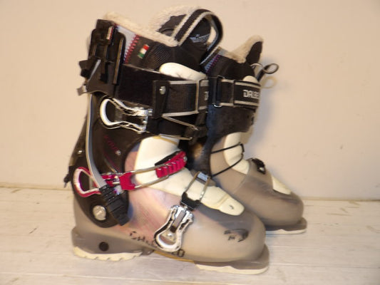 Womens Dalbello Kyra Size 24.5 Downhill Boots - Clear