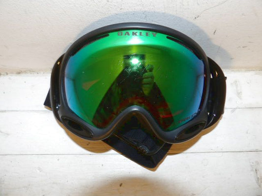 Oakley A-Frame Factory Pilot Goggles - Black/Green