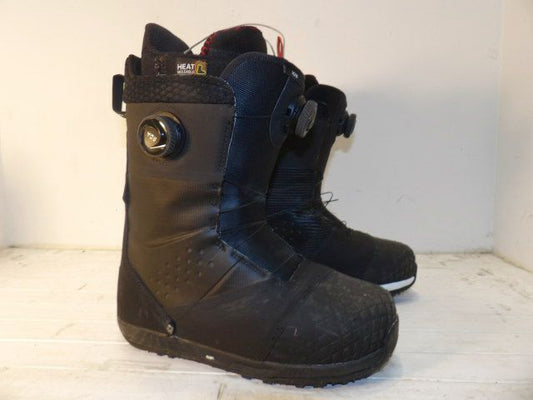 Mens Burton Ion Size 9.0 Boots - Black