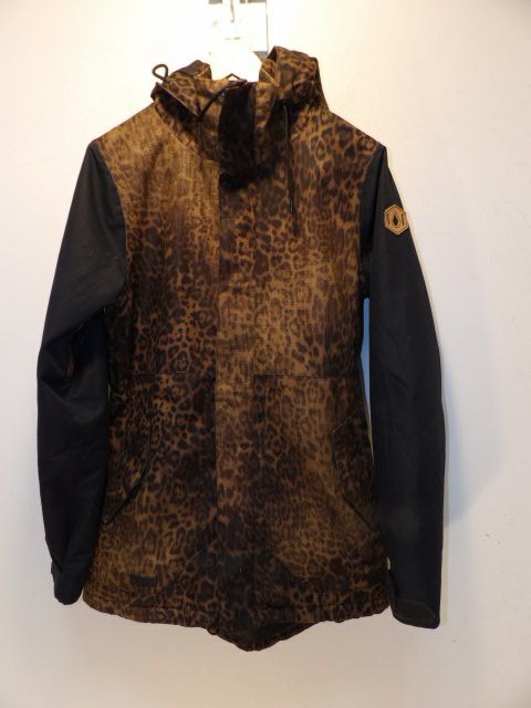 Women's Volcom Size Medium Leopard Jacket