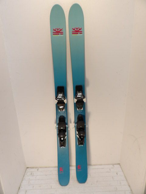 Womens dps Nina 99 w/ Warden Size 158cm Downhill Skis - Blue