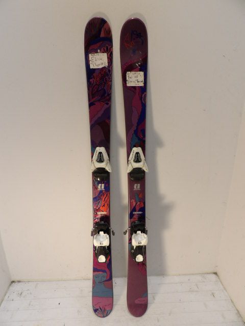 Youth Armada Size 115cm Kids Skis - Purple