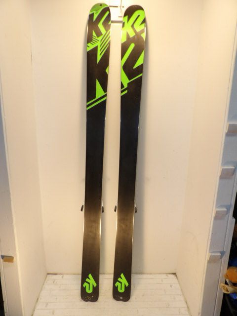 Mens K2 Annex 108 w/ Dynafit FT Size 191cm AT Skis - Black / Green