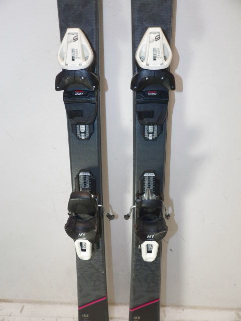 Womens Fischer Aspire w/ RS 9 Size 155cm Downhill Skis - Black / Pink