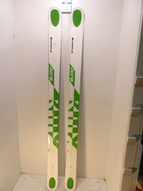 Men's Kastle BMX 108 Size 188cm Downhill Skis - White / Green