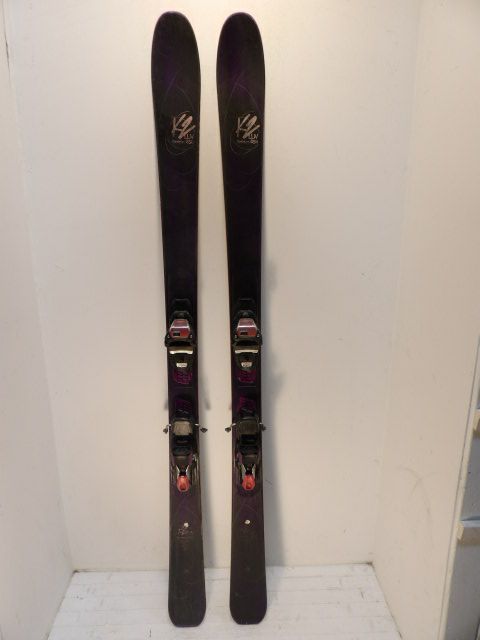 Womens K2 OooLaLuv w/ Marker Size 170cm Downhill Skis - Purple