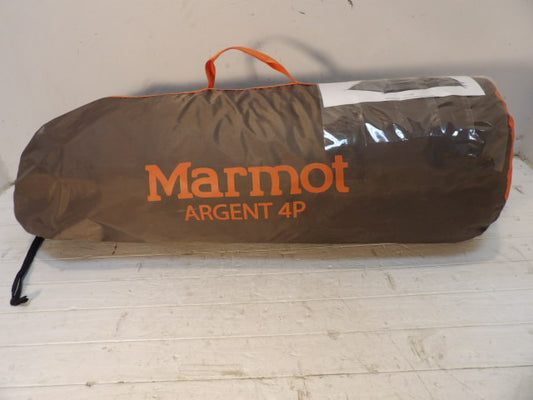 Marmot Tent - Argent 4 Person - Grey / Orange