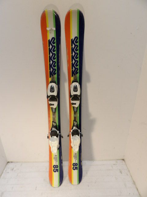 Youth K2 Shreditor Size 119cm Kids Skis - Multi Color