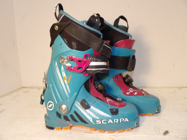 Scarpa F1 Size 26.0 AT Boots - Blue