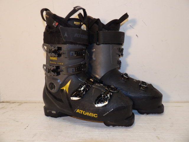 Mens Atomic Hawx Magna 110s Size 29.5 Downhill Boots- Black