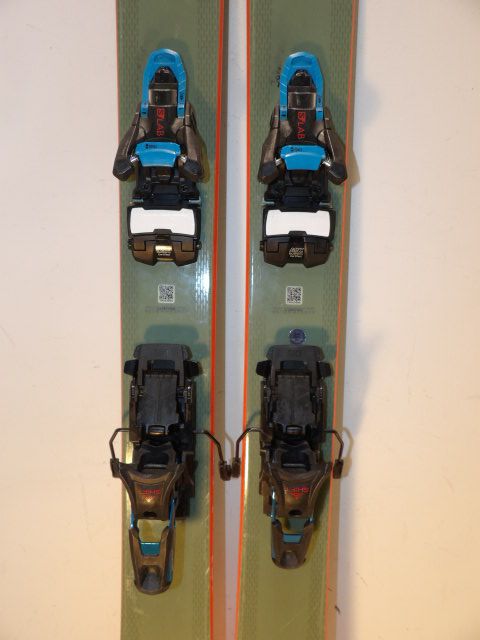 2020 Mens Salomon QST w/ SLAB Shift 13 Size 174cm Downhill Skis - Green
