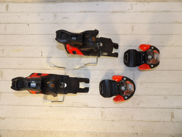 Mens Salomon Warden Downhill Bindings - Orange