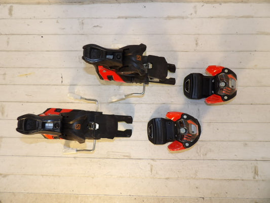 Mens Salomon Warden Downhill Bindings - Orange