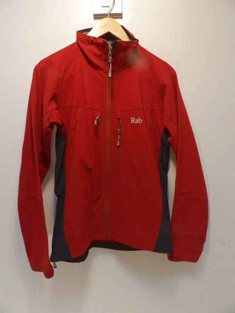 Rab Size Small Maroon Windbreaker - Red / Blue