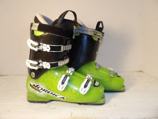 Youth Nordica Size 26.5 Patron Kids Boots - Green