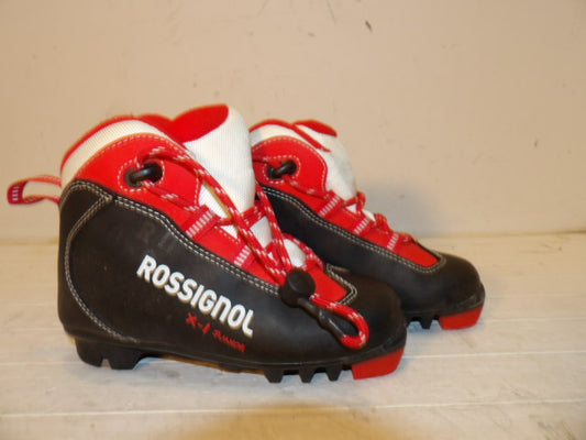 Youth Rossignol Nordic Boots - Size 31 - Black / Red