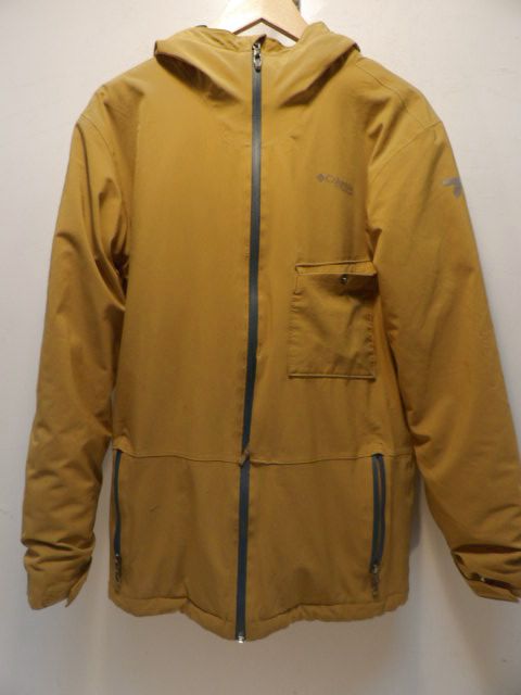 Men's Columbia Size XL Tan Jacket - Tan / Blue