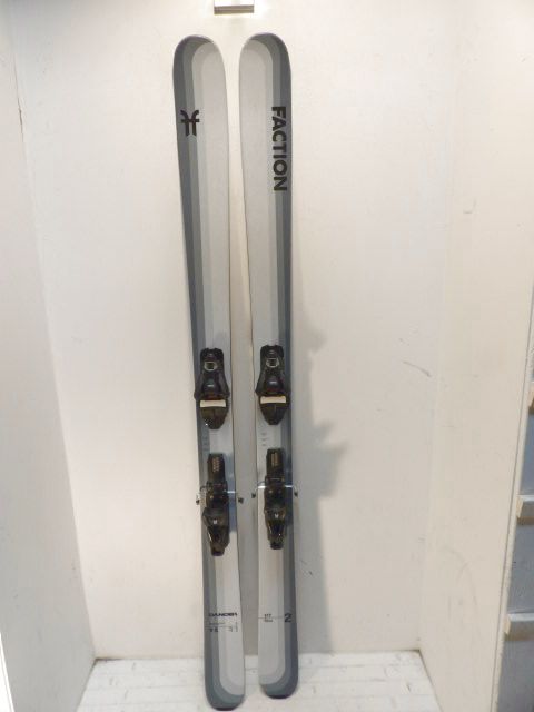 Mens Faction Dancer 2 w/ Faction 11  Size 177cm Downhill Skis - Grey