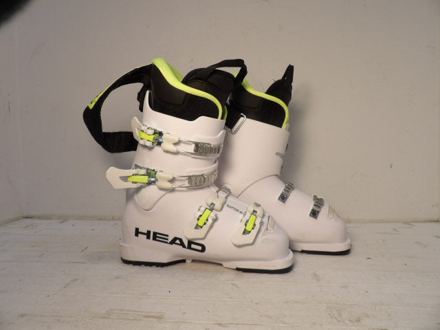 Youth Head Size 22.5 Raptor 65 Kids Boots - White