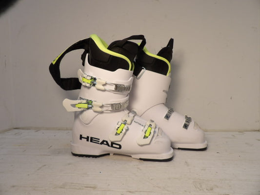 Youth Head Size 22.5 Raptor 65 Kids Boots - White