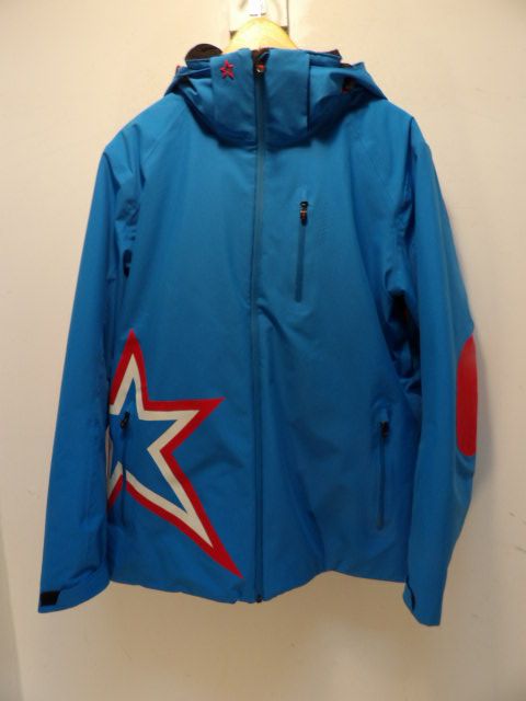 Mens Perfect Moment Size Large Blue Jacket - Blue / Star